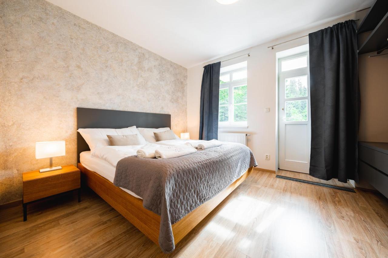 Apartman U Vlka - Hubertus, Karlova Studanka Ngoại thất bức ảnh